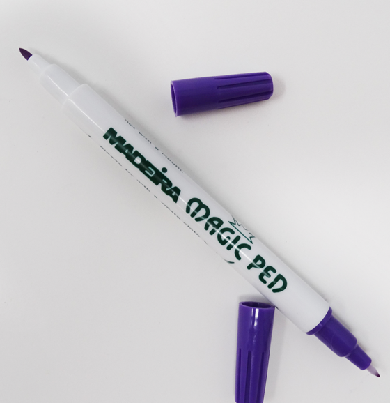 101-3051 Madeira Marking Pen - Purple Temporary Marking Pen