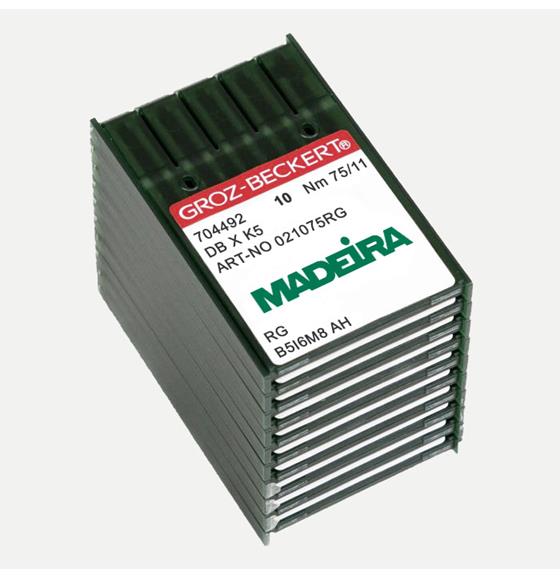 #75/11 Sharp Madeira Groz-Beckert Needles 102-75-S