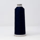#918-1967 5500 yard cone of #40 weight polyester Dark Denim machine embroidery thread.