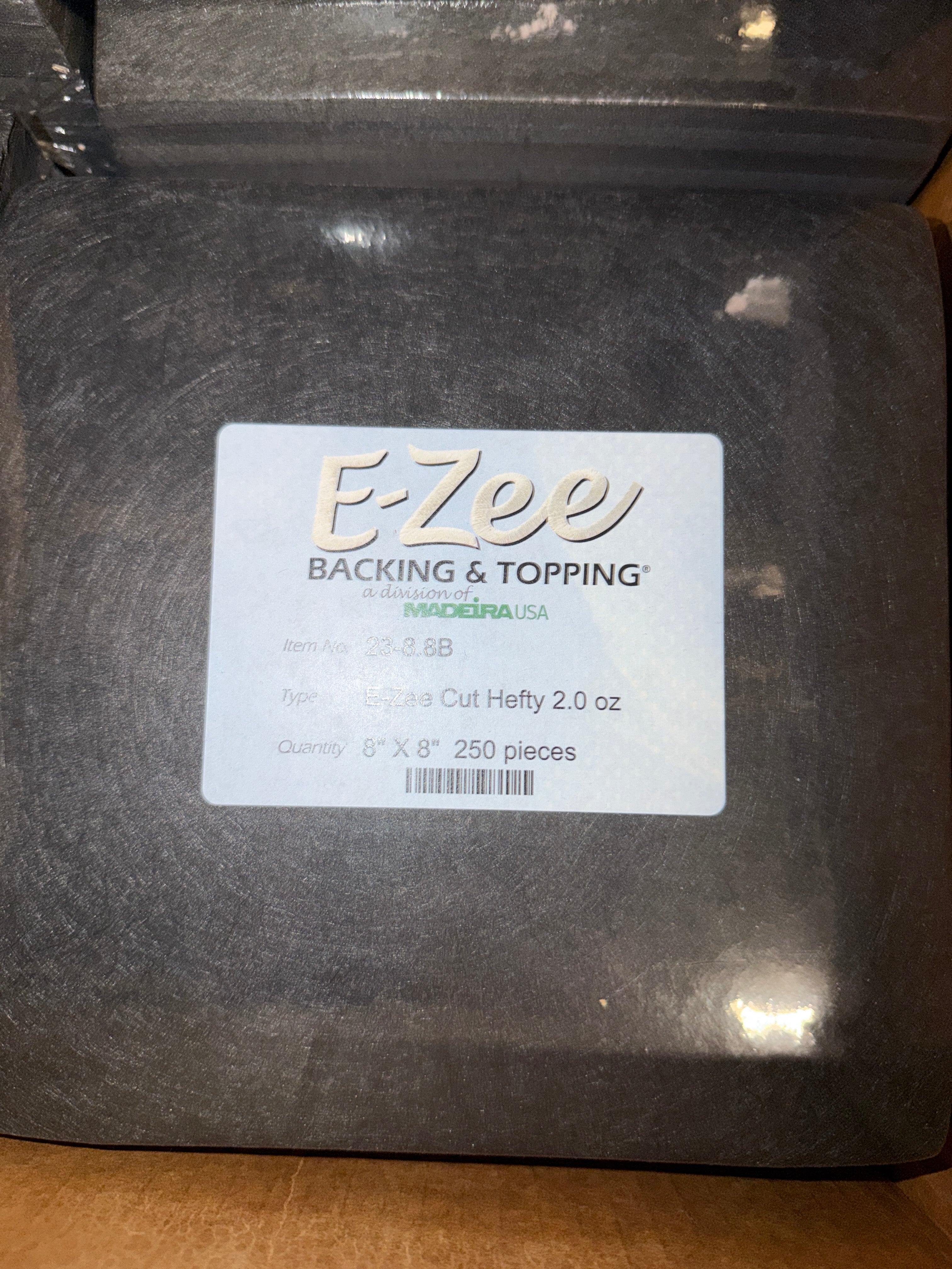 8 X 8 2.0 oz CUTAWAY Black
