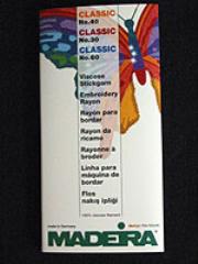 Classic RAYON Color Card