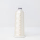 #910-1071 5,500 yard cone of #40 weight Baby's Breath White Rayon machine embroidery thread.
